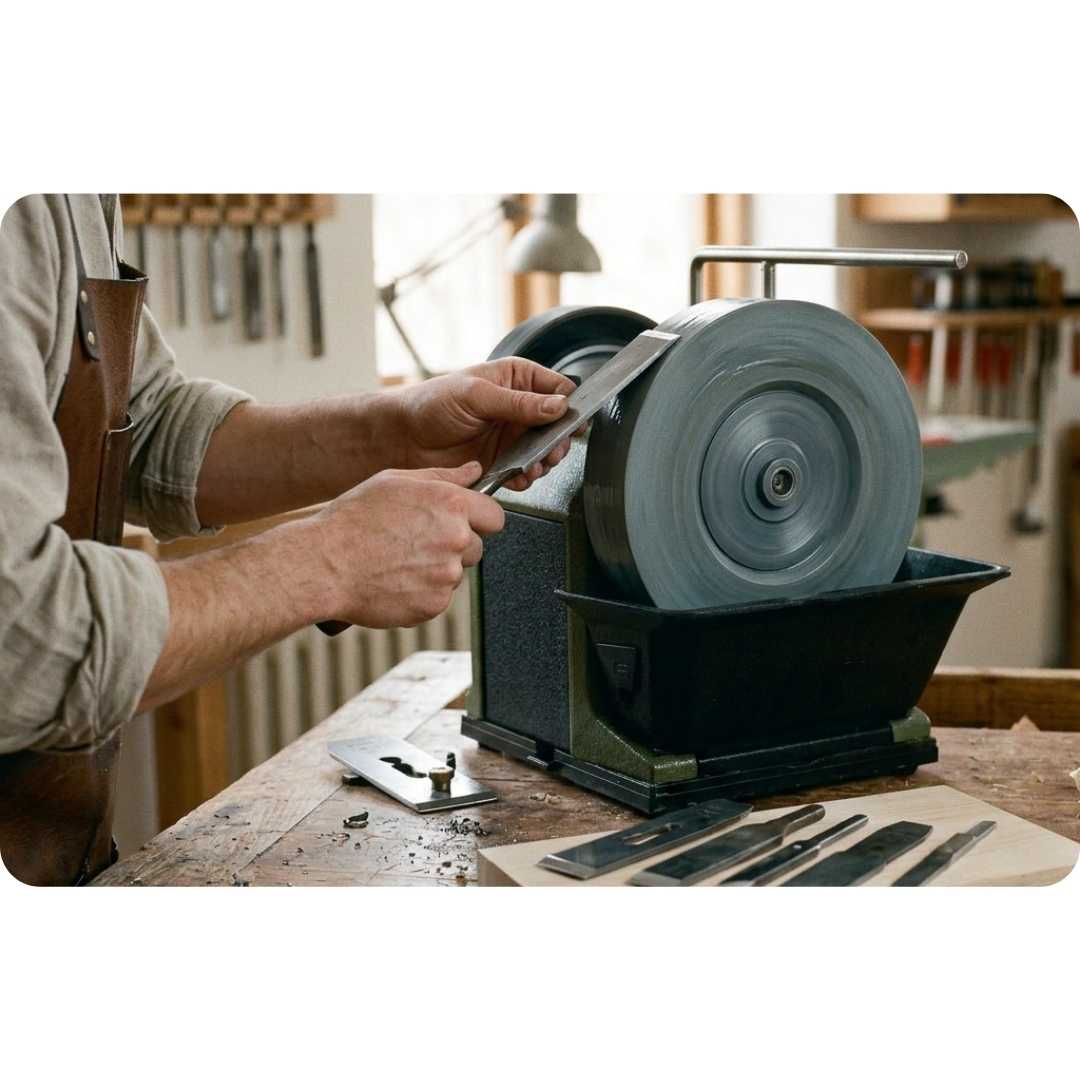 Traditional sharpening system